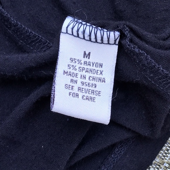 🦉EUC Perception Women’s Black Strap Style Tank With Stud Embellishments Med - Picture 4 of 7